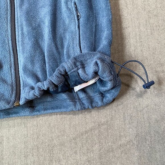 Columbia Full-Zip Blue Fleece Jacket Womens XL Polyester Lightweight Outerwear - Picture 8 of 11